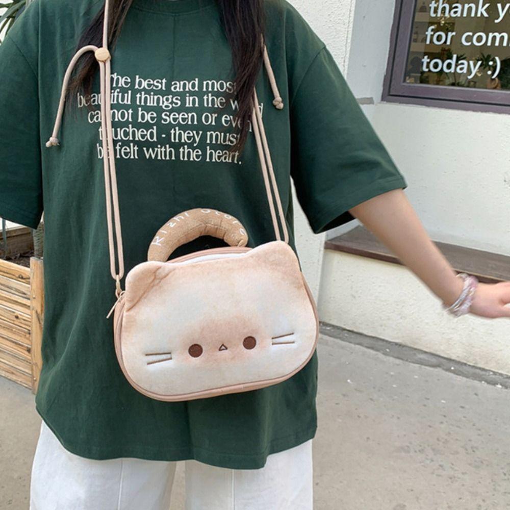 Zipper Bag Transparent Pocket Cotton Doll Bag Fashion Backpacks Kawaii Biscuit Cat Itabag Women S
Zipper Bag Transparent Pocket Cotton Doll Bag Fashion Backpacks Kawaii Biscuit Cat Itabag Women S
