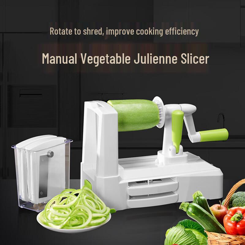 Ручная овощерезка-спирализатор
Ручная овощерезка-спирализатор