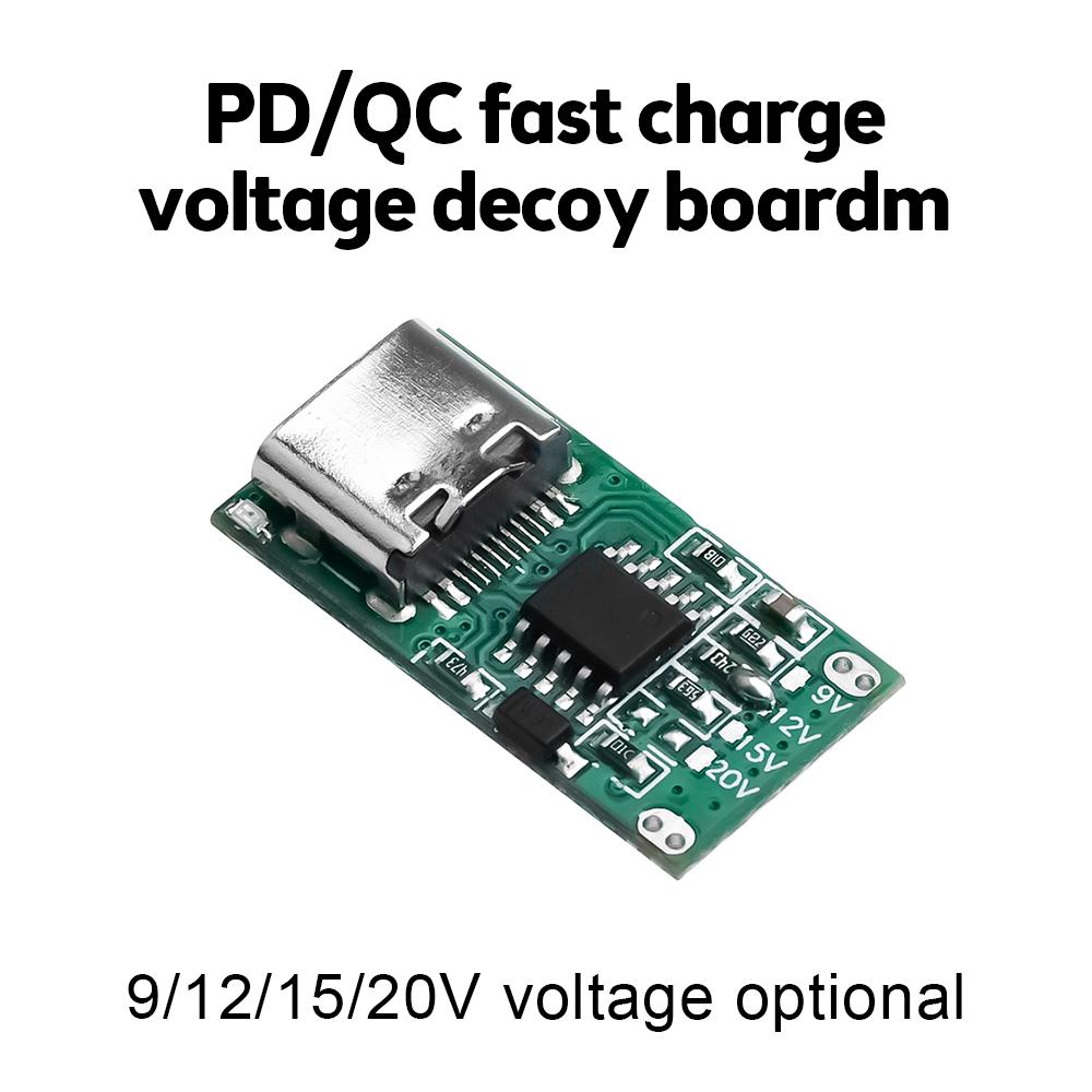 Type-C PD2.0 PD3.0 9V 12V 15V 20V Fast Charge Trigger Polling Detector USB Boost Power Supply Change Module Charger Board Tools зелений
Type-C PD2.0 PD3.0 9V 12V 15V 20V Fast Charge Trigger Polling Detector USB Boost Power Supply Change Module Charger Board Tools зелений