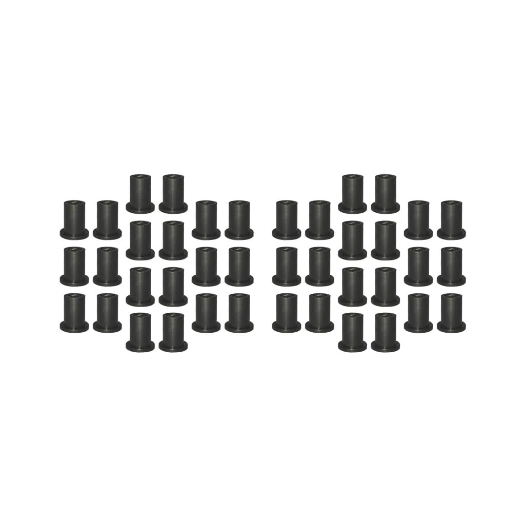 2 Комплекта Прочная Резиновая Закладная Гайка Крепеж Обтекателя Метрический Универсальный Замена 20x M4
2 Комплекта Прочная Резиновая Закладная Гайка Крепеж Обтекателя Метрический Универсальный Замена 20x M4