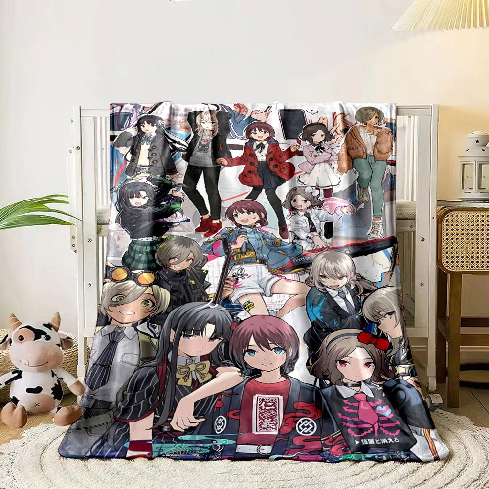 A vibrant group of anime-styled characters in diverse outfits and poses. for all seasons blanket lunch break throw gift 80cm x 120cm
A vibrant group of anime-styled characters in diverse outfits and poses. for all seasons blanket lunch break throw gift 80cm x 120cm