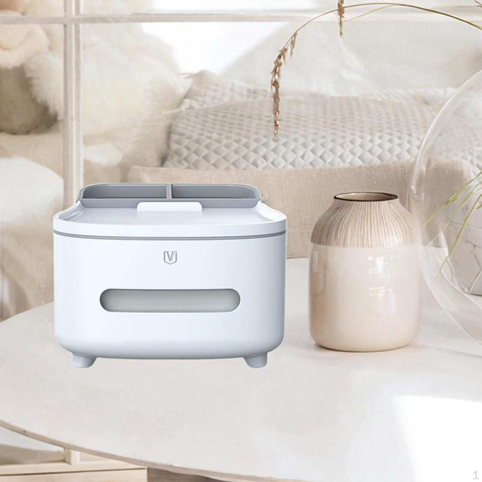 Крышка для коробки с салфетками Держатель для лица Диспенсер для хранения салфеток белый