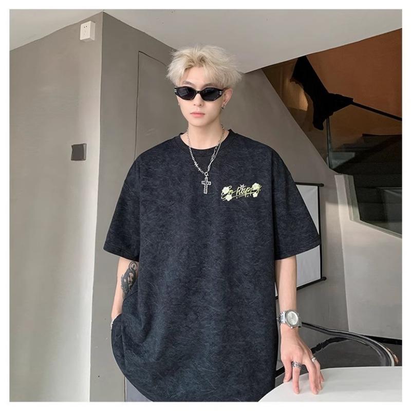 Men Tie Dye Graphic Print Oversized Short Sleeve T Shirt Casual Loose Streetwear Summer Top M чёрный
Men Tie Dye Graphic Print Oversized Short Sleeve T Shirt Casual Loose Streetwear Summer Top M чёрный