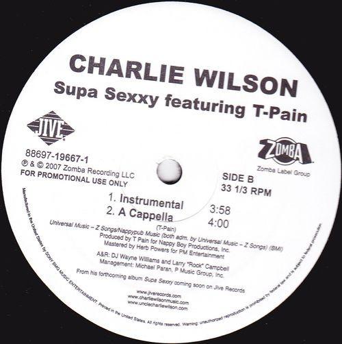 12inch Record CHARLIE WILSON, T-PAIN - Supa Sexxy 88697196671 Jive 2007 US Rap & Hip-Hop/R&B Used
12inch Record CHARLIE WILSON, T-PAIN - Supa Sexxy 88697196671 Jive 2007 US Rap & Hip-Hop/R&B Used