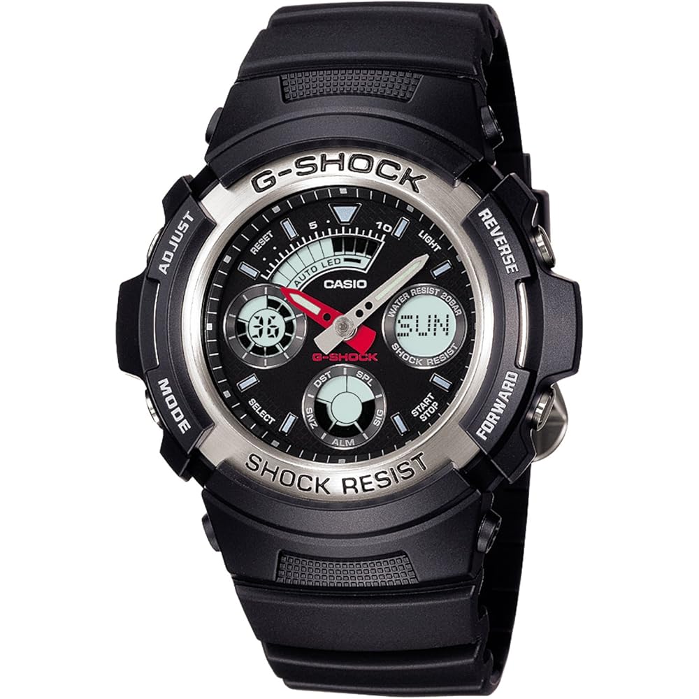 Casio G-Shock AW-590-1AJF Men s Watch Black Durable Water Resistant Design
Casio G-Shock AW-590-1AJF Men s Watch Black Durable Water Resistant Design