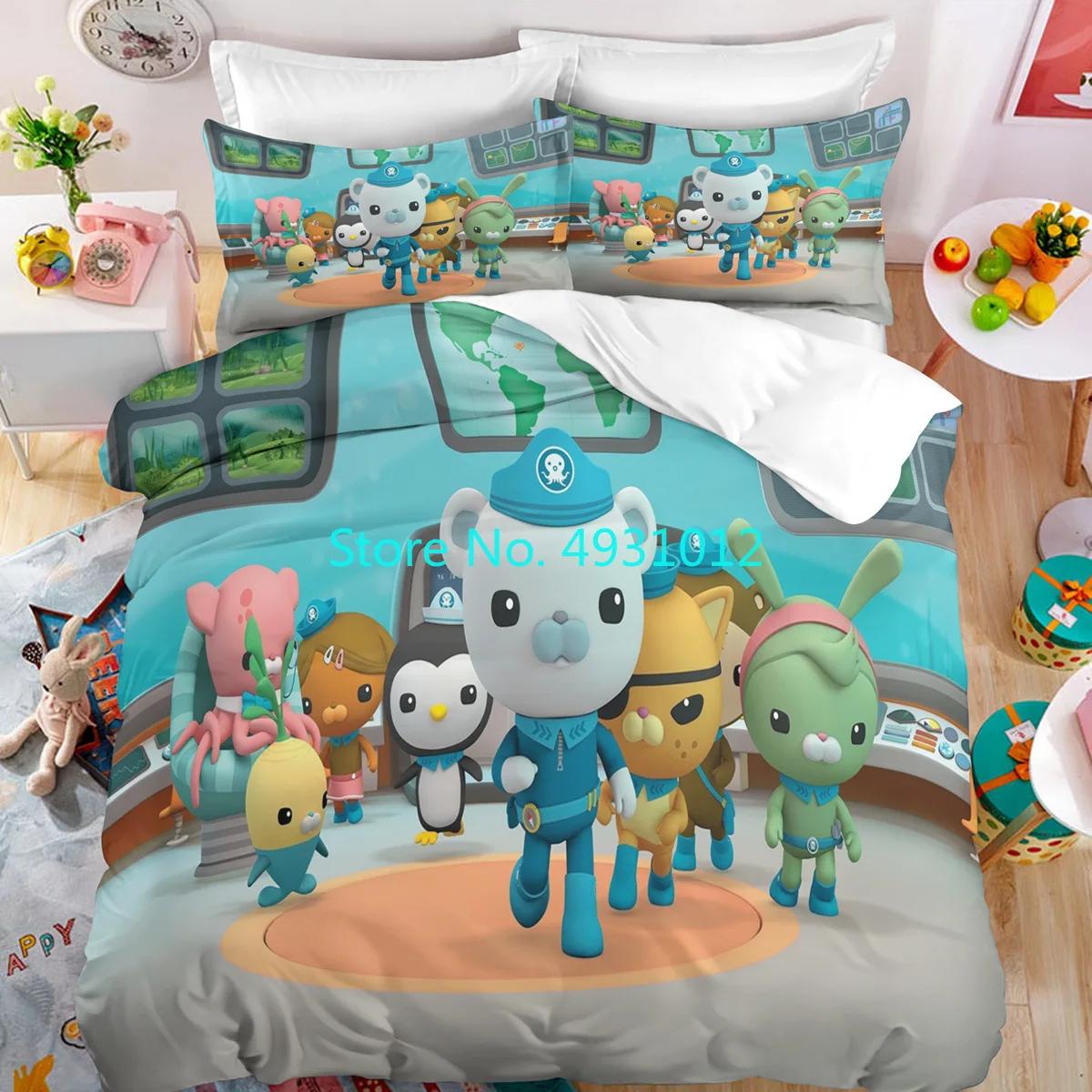 Comforter Anime The Octonauts Harajuku Child Bedding Set Bedclothes Home Decor 3D Print Kids Boy Girl Quilt Gift Comforter (quilt)-EU Single(135*200cm)3pcs
Comforter Anime The Octonauts Harajuku Child Bedding Set Bedclothes Home Decor 3D Print Kids Boy Girl Quilt Gift Comforter (quilt)-EU Single(135*200cm)3pcs