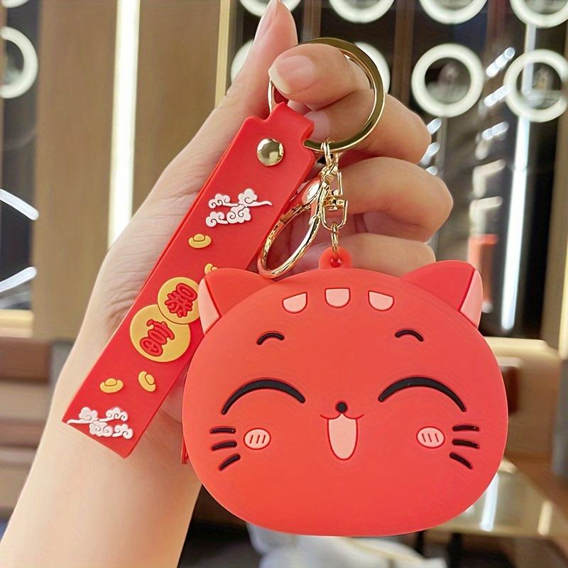 Black Cat Coin Purse with Keychain Lightweight Zippered Pouch for Coins, Keys & Earbuds Cat Purse Perfect Gift for Women & Cat Lovers червоний
Black Cat Coin Purse with Keychain Lightweight Zippered Pouch for Coins, Keys & Earbuds Cat Purse Perfect Gift for Women & Cat Lovers червоний