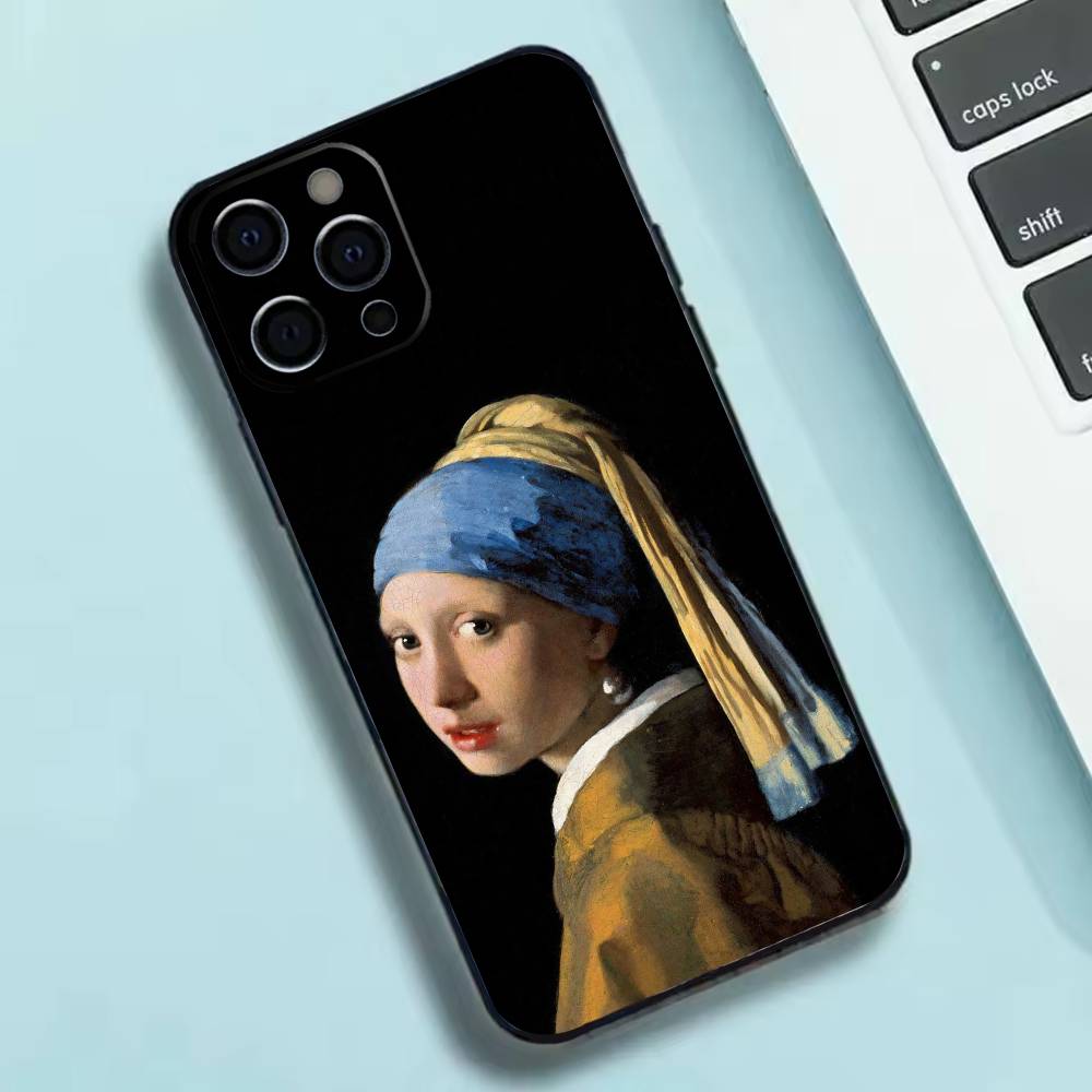 Johannes Vermeer Art Phone Case Silicone Soft For IPhone 17 16 15 14 13 12 11 X XR Plus Pro Max Plus iPhone16e
Johannes Vermeer Art Phone Case Silicone Soft For IPhone 17 16 15 14 13 12 11 X XR Plus Pro Max Plus iPhone16e