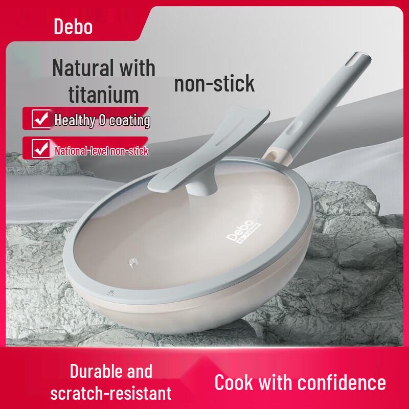 Debo Eiffel Titanium Alloy Non-stick Wok
Debo Eiffel Titanium Alloy Non-stick Wok
