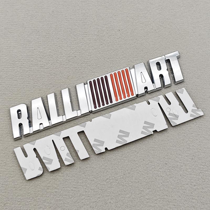 3D Metal Car Styling Logo RalliArt Rear Trunk Emblem Badge For Mitsubishi RalliArt Lancer Ralli Art 9 10 Asx Sticker Accessories
3D Metal Car Styling Logo RalliArt Rear Trunk Emblem Badge For Mitsubishi RalliArt Lancer Ralli Art 9 10 Asx Sticker Accessories