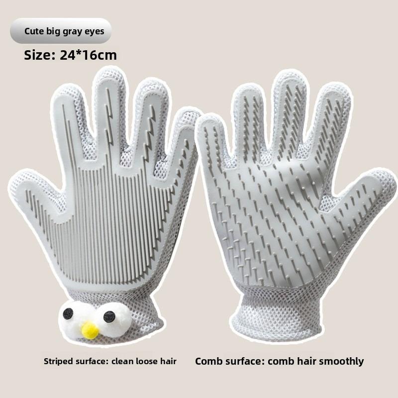 Pet Glove Cat Grooming Glove Cat Hair Deshedding Brush Gloves Dog Comb for Cats Bath Hair Remover Clean Massage Brush for Animal сірий колір
Pet Glove Cat Grooming Glove Cat Hair Deshedding Brush Gloves Dog Comb for Cats Bath Hair Remover Clean Massage Brush for Animal сірий колір