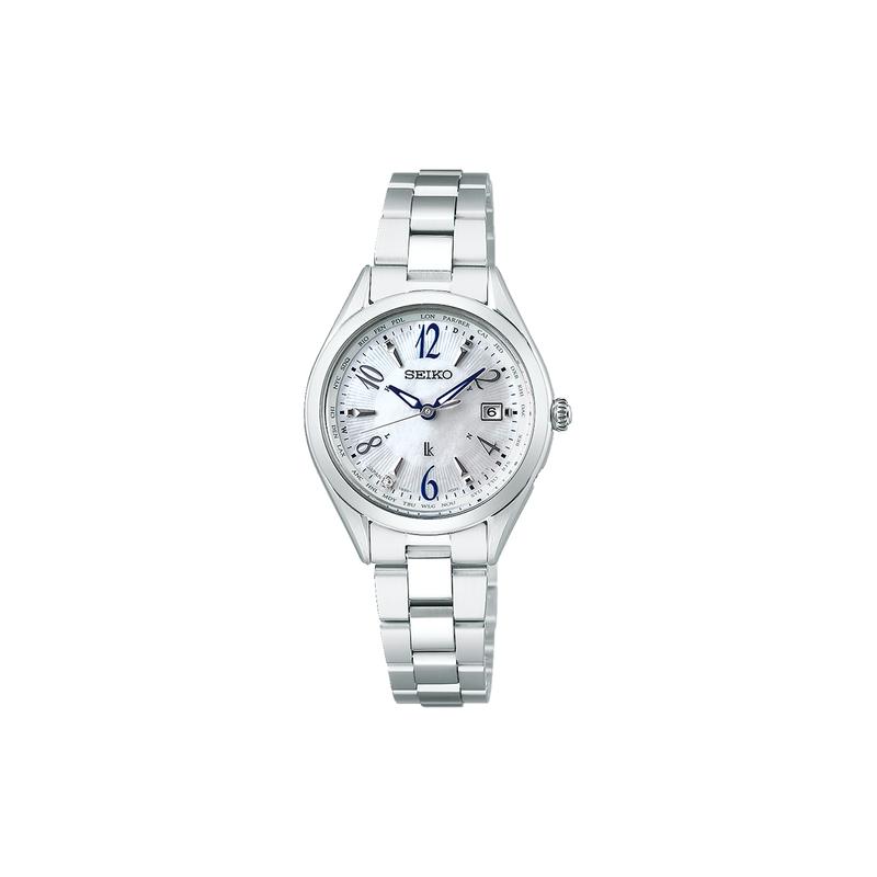 SEIKO fully automatic calendar antimagnetic solar Quartz titanium strap women s watch mother-of-pearl dial SSQV103
SEIKO fully automatic calendar antimagnetic solar Quartz titanium strap women s watch mother-of-pearl dial SSQV103