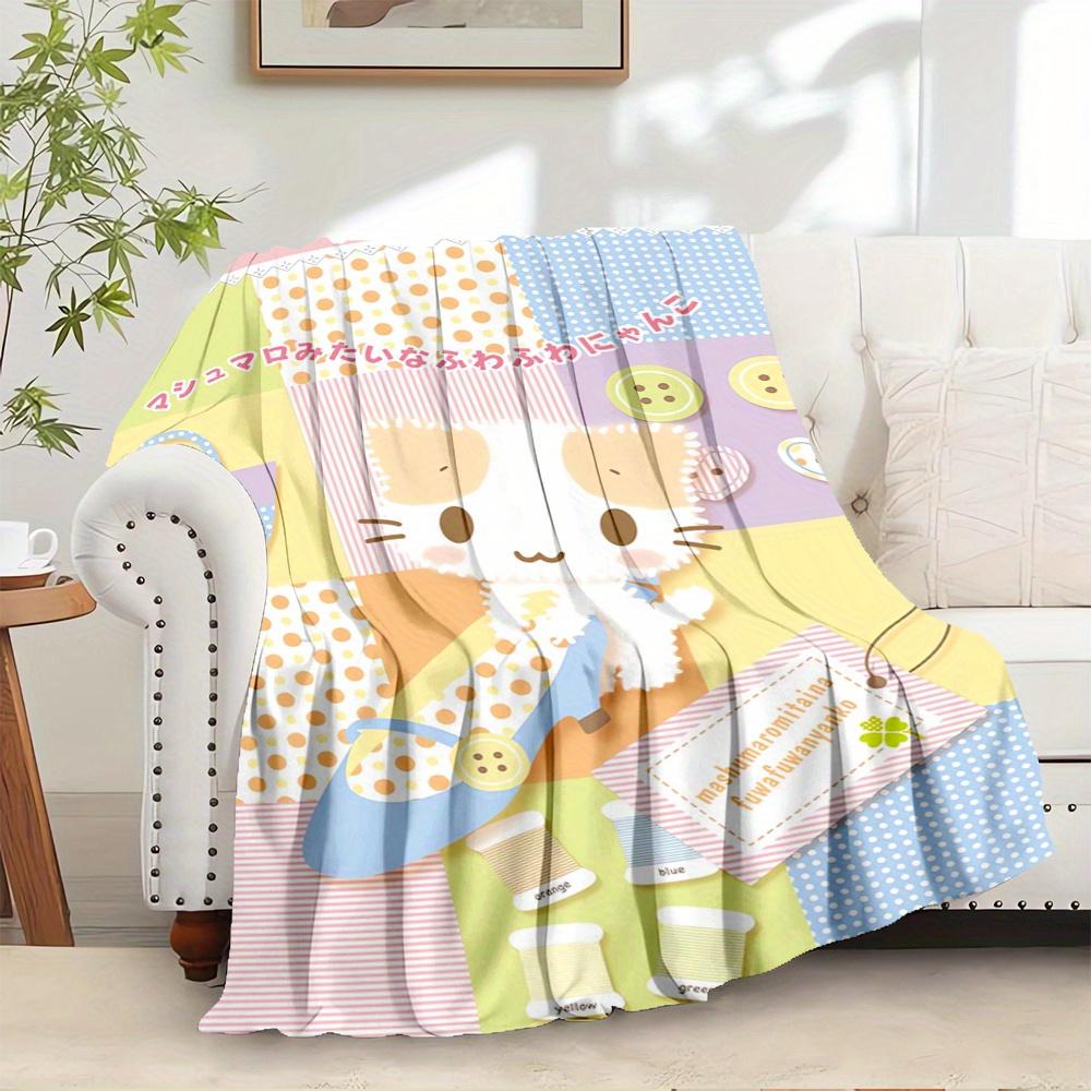 1pc Flannel Kawaii, Mashumaro, PastelThrow Blanket, Cartoon Truck Pattern Printed Blanket, Warm Cozy Soft Blanket For Couch Bed Sofa Car Off 130x150cm
1pc Flannel Kawaii, Mashumaro, PastelThrow Blanket, Cartoon Truck Pattern Printed Blanket, Warm Cozy Soft Blanket For Couch Bed Sofa Car Off 130x150cm