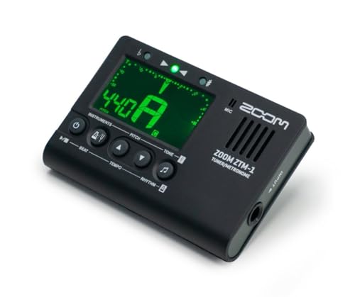 ZOOM Zoom Tuner & Metronome ZTM-1, Chromatic Compatible, Guitar, Bass, Ukulele, Violin, 5 Modes, ...
ZOOM Zoom Tuner & Metronome ZTM-1, Chromatic Compatible, Guitar, Bass, Ukulele, Violin, 5 Modes, ...