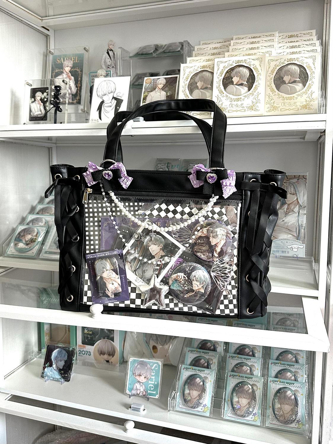 JIAERDI Transparent Green Ita Bags Women Harajuku Aesthetic Bow Large Capacity Tote Bag Ladies Sweet Cute Shoulder Bags Chic чёрный
JIAERDI Transparent Green Ita Bags Women Harajuku Aesthetic Bow Large Capacity Tote Bag Ladies Sweet Cute Shoulder Bags Chic чёрный
