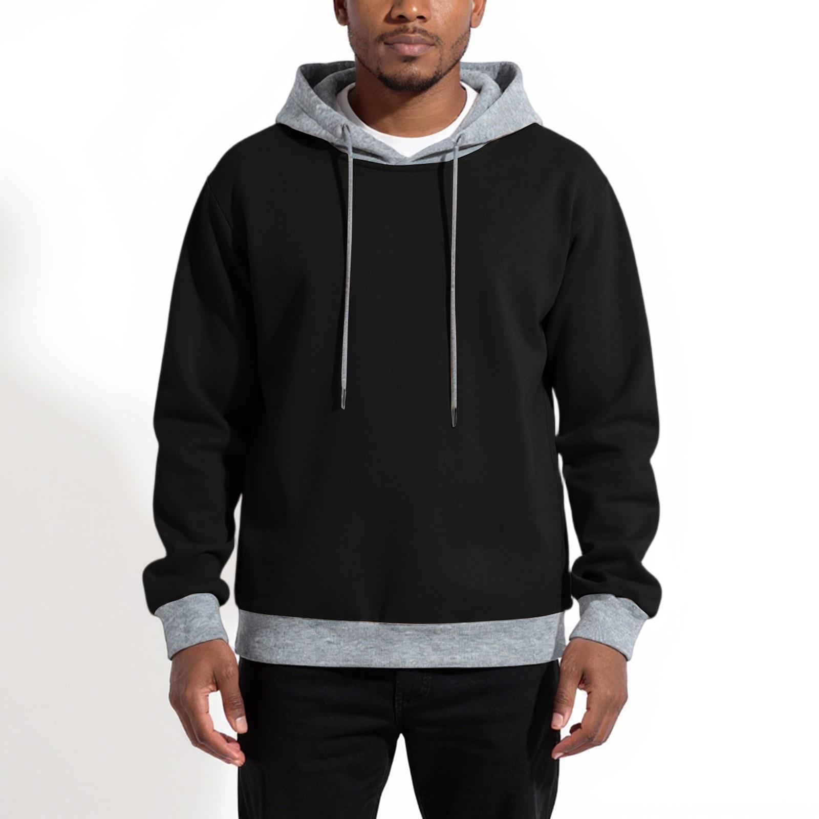 Men s Hooded Sweatshirt, Contrasting Color Sweatshirt, Sports Casual Jacket L чёрный
Men s Hooded Sweatshirt, Contrasting Color Sweatshirt, Sports Casual Jacket L чёрный