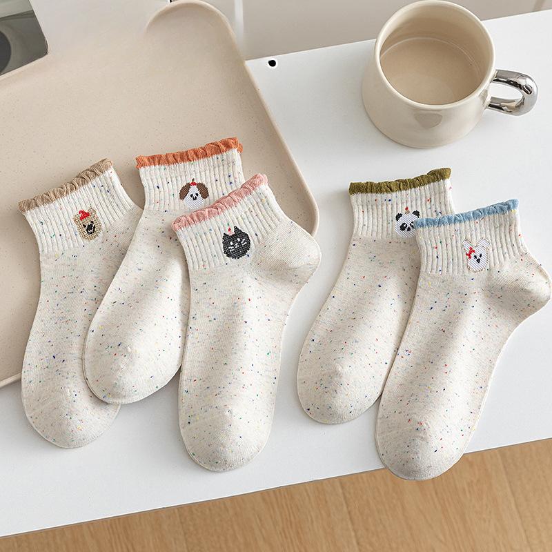 Summer Cute Ideas: Animal Short Socks, Cartoon Girls Socks, Short Socks, Thin, Breathable Shallow Socks and Cotton Socks for Girls 1 pair
Summer Cute Ideas: Animal Short Socks, Cartoon Girls Socks, Short Socks, Thin, Breathable Shallow Socks and Cotton Socks for Girls 1 pair