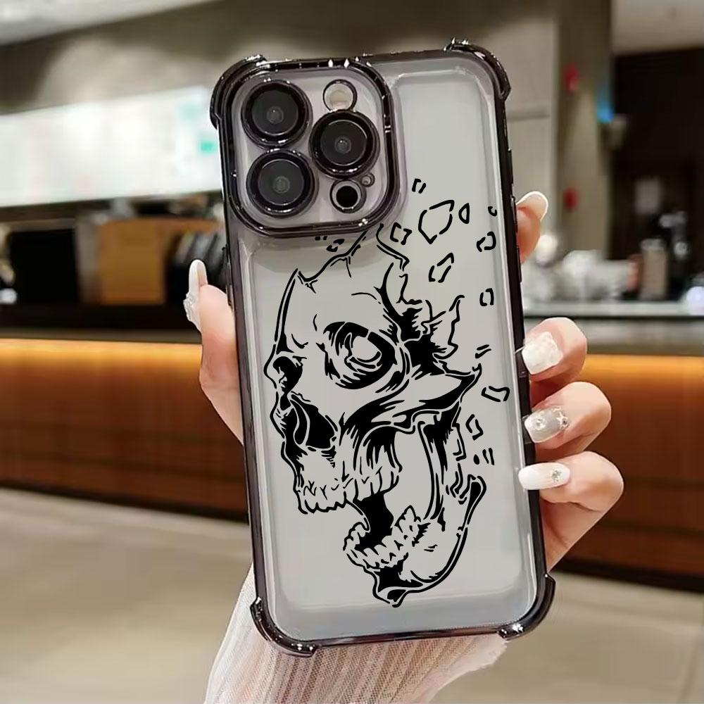 Skull Skeleton Bone Art Phone Case for iPhone 11 13 15 16 17 Pro Max 14 Plus 17Air 16E 13 Pro 12 Mini 11 17Pro Soft Clear Cover iPhone 16Pro Max
Skull Skeleton Bone Art Phone Case for iPhone 11 13 15 16 17 Pro Max 14 Plus 17Air 16E 13 Pro 12 Mini 11 17Pro Soft Clear Cover iPhone 16Pro Max