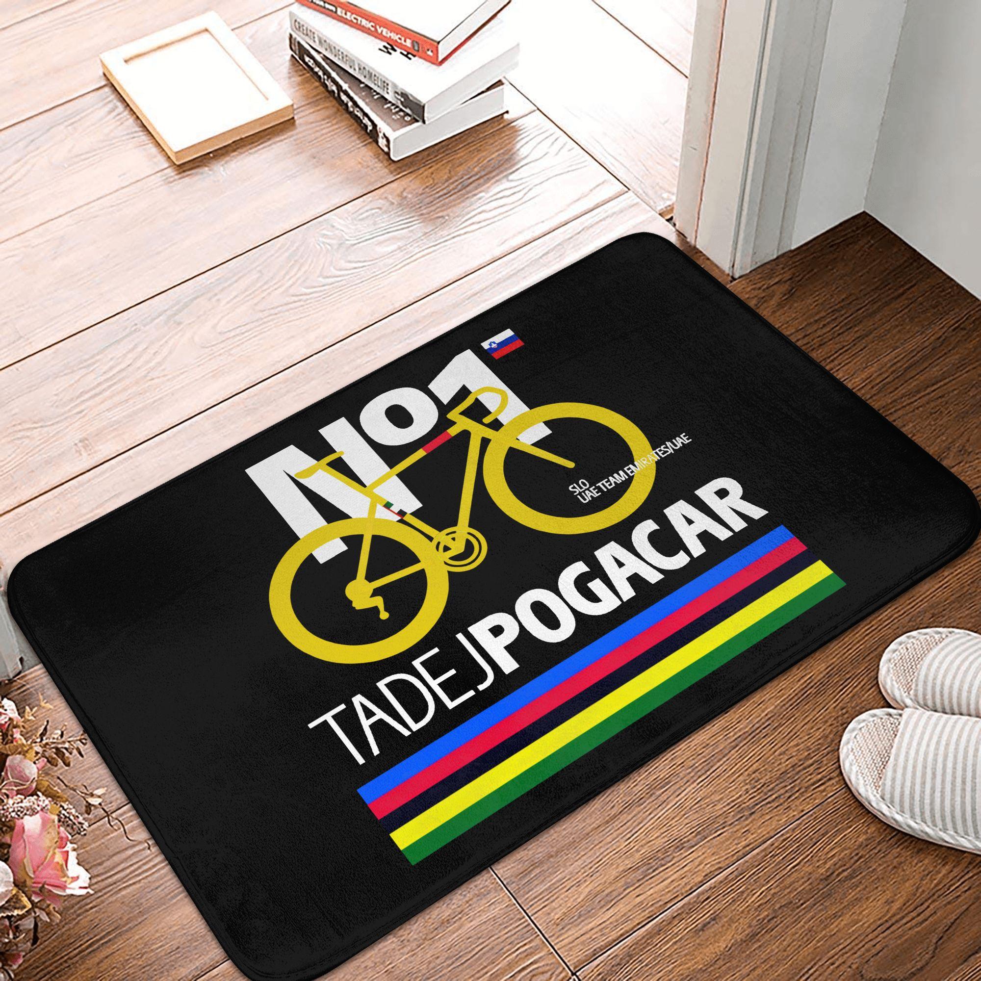 Tadej Pogacar Cycling Pogi Team Doormat Non-Slip Bath Kitchen Mat Bedroom Balcony Floor Door Entrance Carpet Rug 40cmx60cm
Tadej Pogacar Cycling Pogi Team Doormat Non-Slip Bath Kitchen Mat Bedroom Balcony Floor Door Entrance Carpet Rug 40cmx60cm