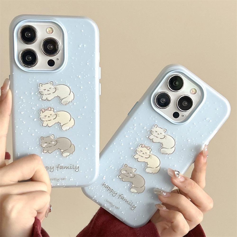 Three Cats Ink Splash iPhone 13 Pro Max Case - Dual Protective Cover for Apple 15 Mobile Phone. iPhone14promax
Three Cats Ink Splash iPhone 13 Pro Max Case - Dual Protective Cover for Apple 15 Mobile Phone. iPhone14promax