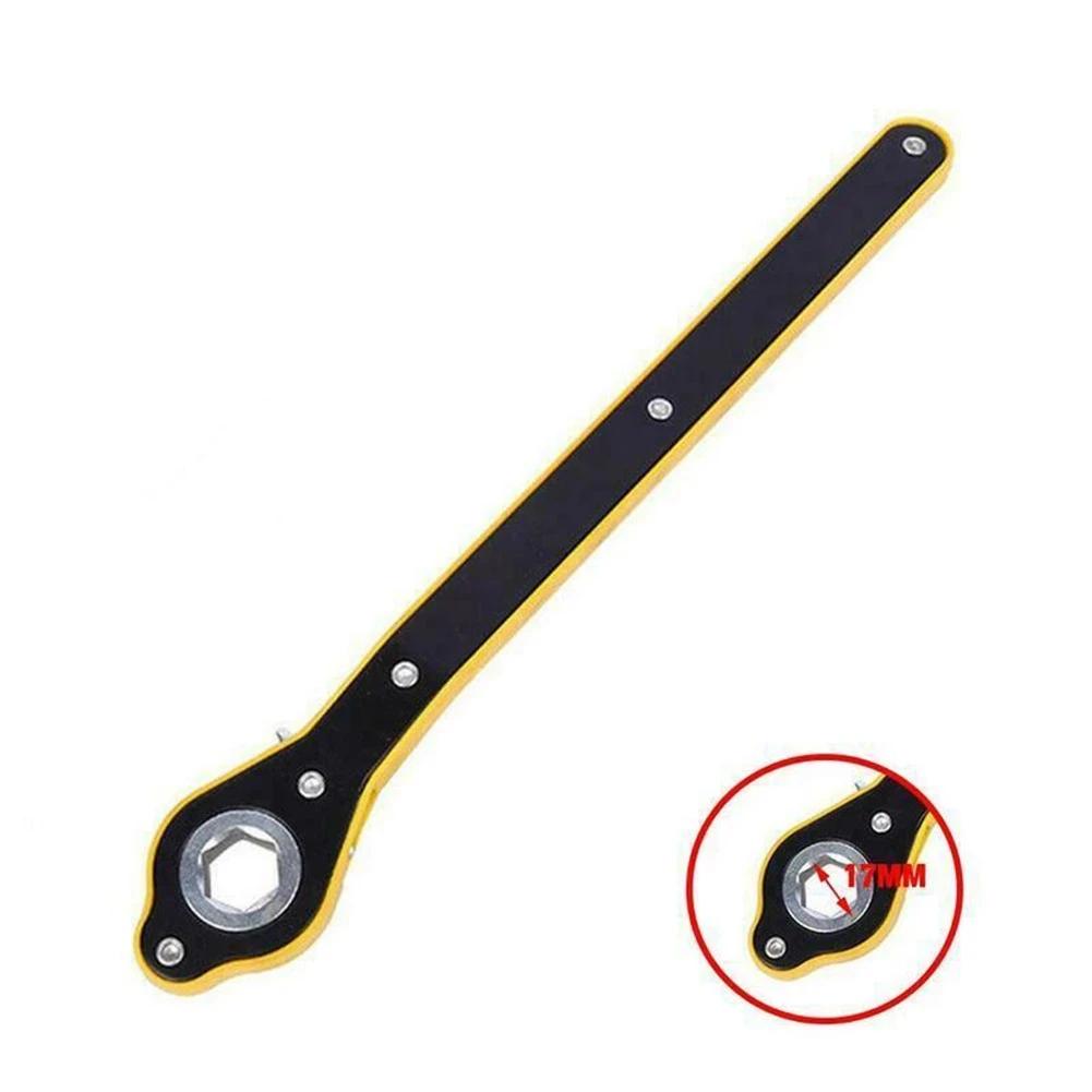 1pc Auto Labor-saving Jack Ratchet Wrench Scissor Jack Garage Tire Wheel Lug Wrench Handle Labor-saving Wrench жёлтый
1pc Auto Labor-saving Jack Ratchet Wrench Scissor Jack Garage Tire Wheel Lug Wrench Handle Labor-saving Wrench жёлтый