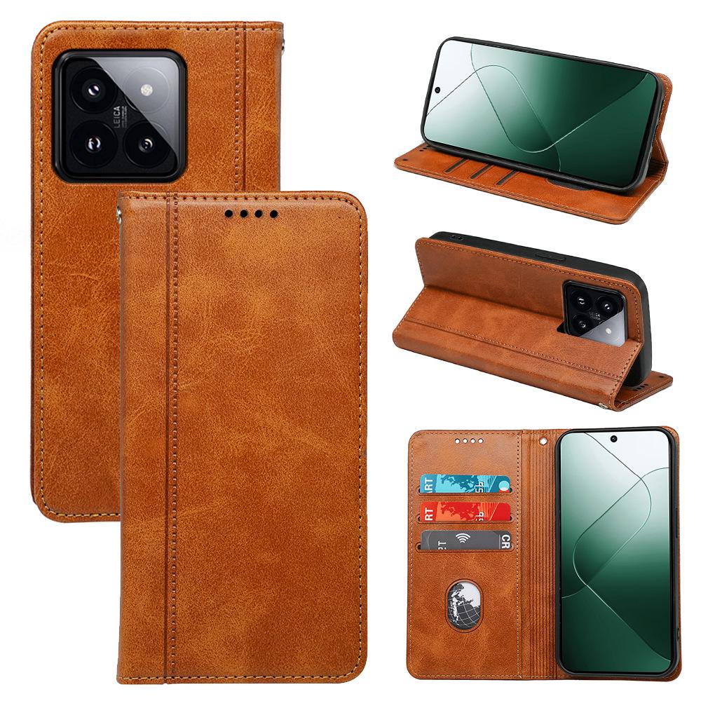 Magnetic Calfskin Flip Cover for Xiaomi 13, 14T, 15 Pro Leather Protective Case Poco M7 Pro 5G Global
Magnetic Calfskin Flip Cover for Xiaomi 13, 14T, 15 Pro Leather Protective Case Poco M7 Pro 5G Global