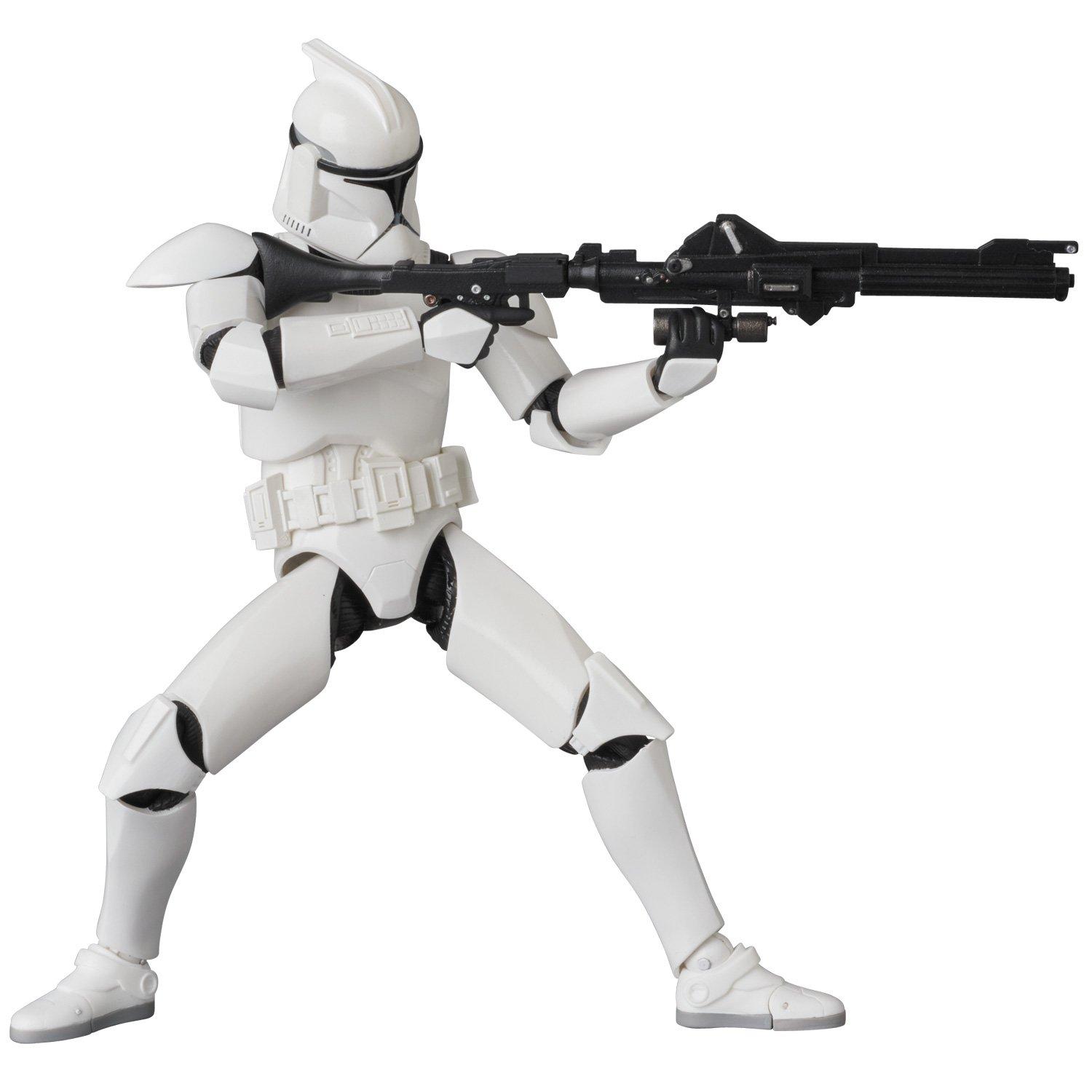 MAFEX CLONE TROOPER Episode Painted Action Figure Star Wars II Non-scale ABS&ATBC-PVC
MAFEX CLONE TROOPER Episode Painted Action Figure Star Wars II Non-scale ABS&ATBC-PVC