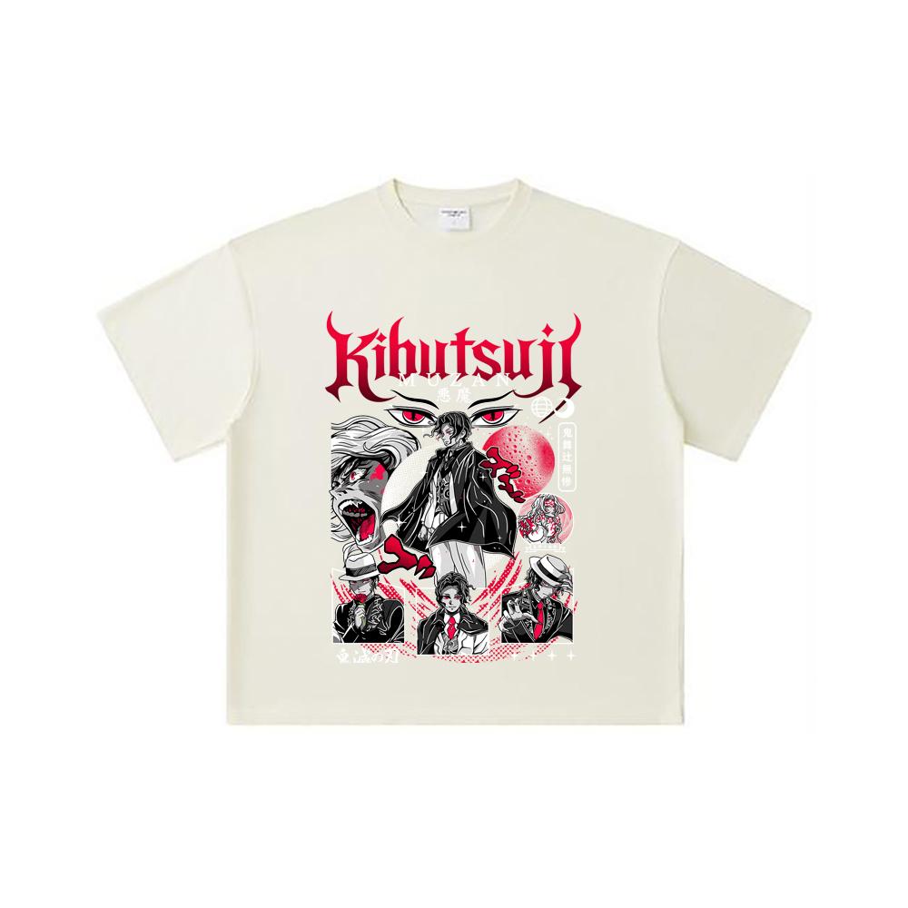 260 GSM Double Yarn 32 Count 100% Cotton Demon Slayer V34 Muzan Print Unisex Heavy Cotton T Shirt S
260 GSM Double Yarn 32 Count 100% Cotton Demon Slayer V34 Muzan Print Unisex Heavy Cotton T Shirt S