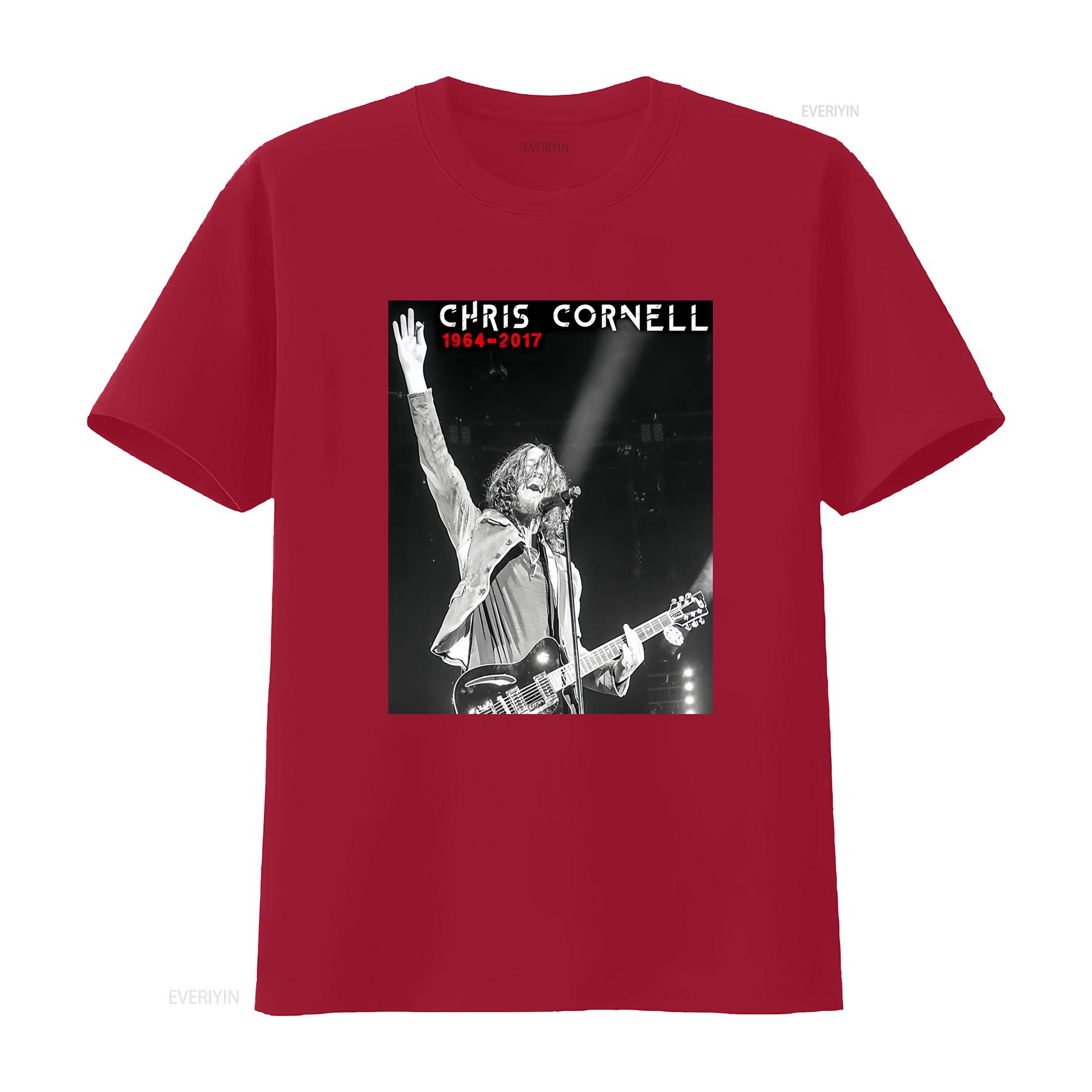 Chris Cornell 1964 2017 R I P T Shirt Baggy Boyfriend 1949 vintage Washed Top For Everyday Wear Stylish Stretched homme S
Chris Cornell 1964 2017 R I P T Shirt Baggy Boyfriend 1949 vintage Washed Top For Everyday Wear Stylish Stretched homme S