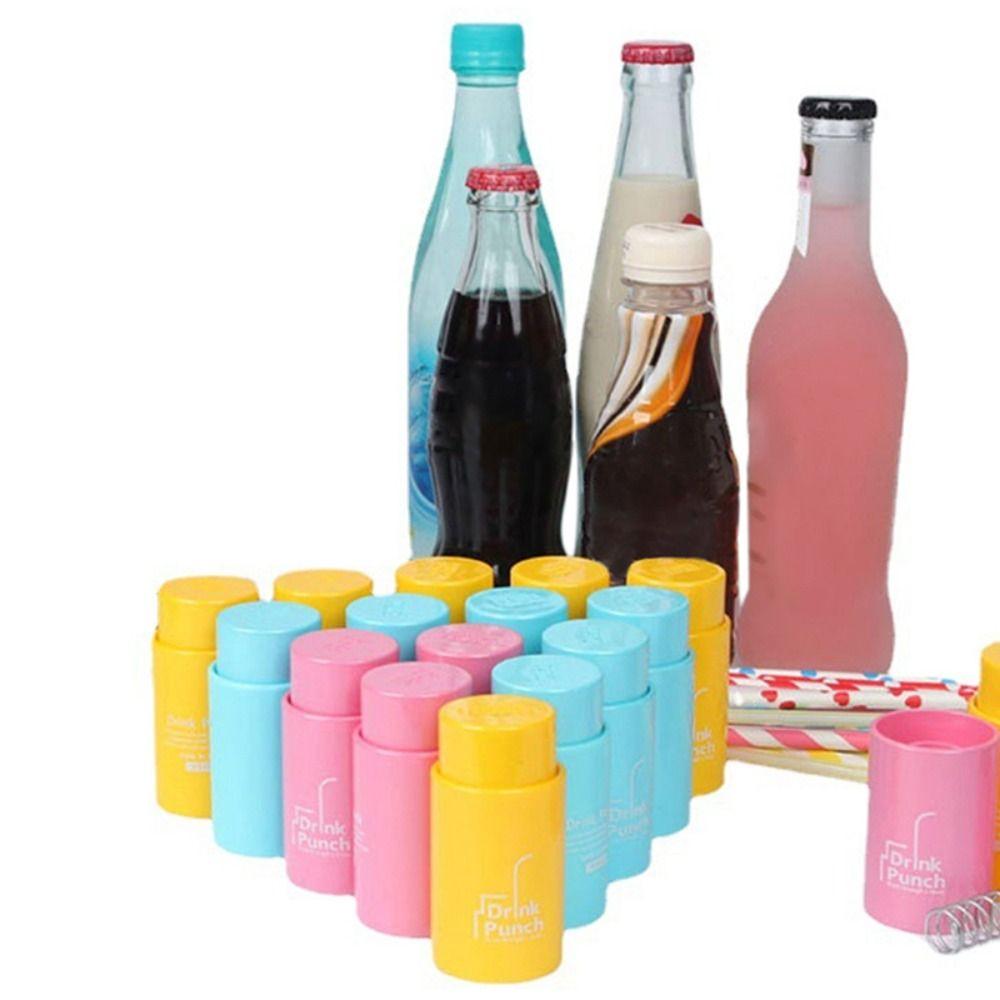 Sharp Drink Punch Plastic Bottle Cap Hole Maker Kitchen Accessory Bottle Cover Hole Punch Straw жовтий
Sharp Drink Punch Plastic Bottle Cap Hole Maker Kitchen Accessory Bottle Cover Hole Punch Straw жовтий