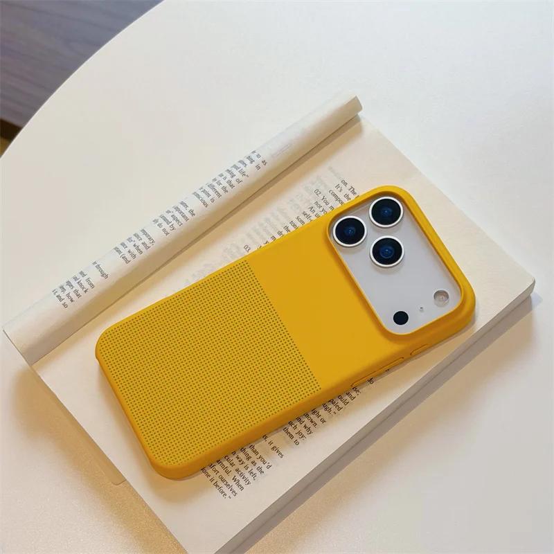 New Circle Dot Sandstone For Magsafe Phone Case For iPhone 17 16 15 Pro Max Magnetic Wireless Charging Shockproof Protecti Cover iPhone 15 жовтий
New Circle Dot Sandstone For Magsafe Phone Case For iPhone 17 16 15 Pro Max Magnetic Wireless Charging Shockproof Protecti Cover iPhone 15 жовтий