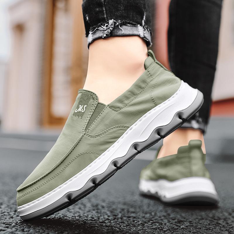 Men s Shoes, Four Seasons, Ice Silk Cloth Shoes, Lightweight Outer Wear, Sports Casual Shoes, One-step Elastic Lazy Shoes EU38/CN39 чорний
Men s Shoes, Four Seasons, Ice Silk Cloth Shoes, Lightweight Outer Wear, Sports Casual Shoes, One-step Elastic Lazy Shoes EU38/CN39 чорний