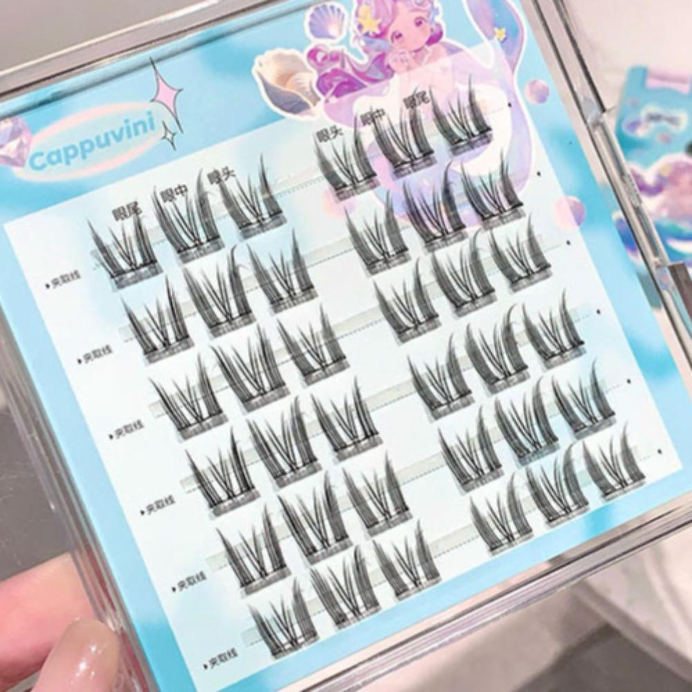 Reusable Self-adhesive Lash Clusters DIY Glue Free False Lashes False Eyelash Clusters Makeup StyleB 6Rows
Reusable Self-adhesive Lash Clusters DIY Glue Free False Lashes False Eyelash Clusters Makeup StyleB 6Rows