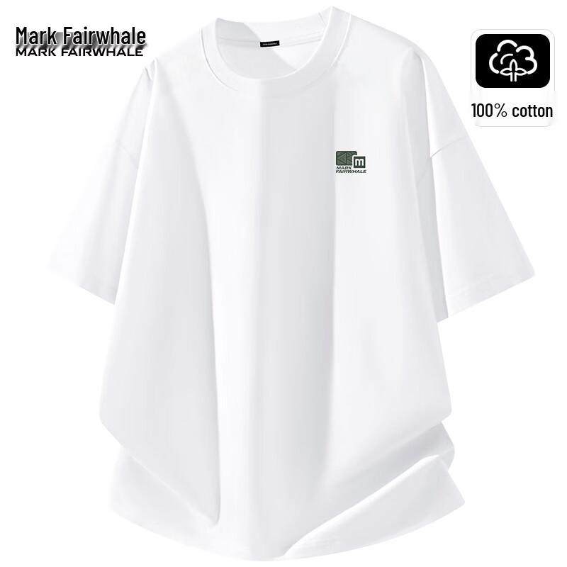 Mark Fairwhale Men s 2026 Summer Loose Cotton T-Shirt S
Mark Fairwhale Men s 2026 Summer Loose Cotton T-Shirt S