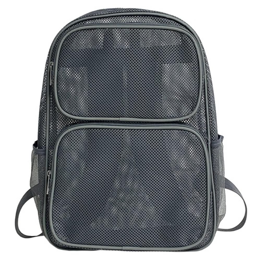 Large Mesh Backpack See Through Mesh Backpack Breathable Mesh Bookbag with Comfort Straps Heavy Duty for Commuting Swimming серый
Large Mesh Backpack See Through Mesh Backpack Breathable Mesh Bookbag with Comfort Straps Heavy Duty for Commuting Swimming серый