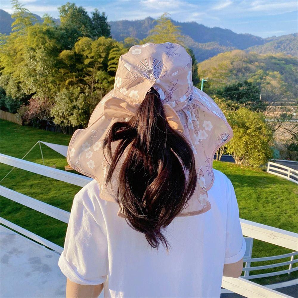 Face Mask Wide Brim Climbing Farm Work Women Sun Hats Flower Driving Hats Summer Sunscreen Caps
Face Mask Wide Brim Climbing Farm Work Women Sun Hats Flower Driving Hats Summer Sunscreen Caps