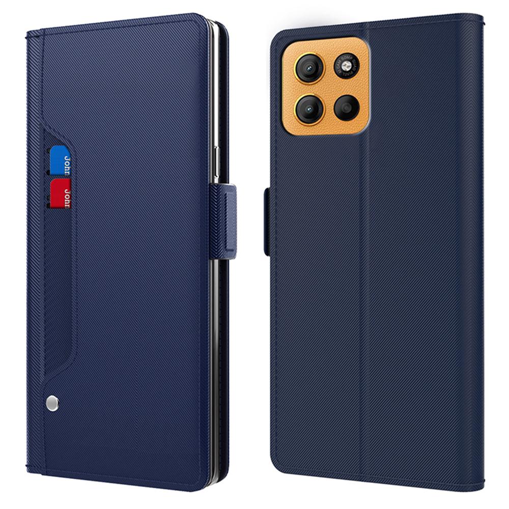 Для Motorola Moto G15 4G чехол-подставка из искусственной кожи чехол для телефона держатель для карт зеркало Blue
Для Motorola Moto G15 4G чехол-подставка из искусственной кожи чехол для телефона держатель для карт зеркало Blue