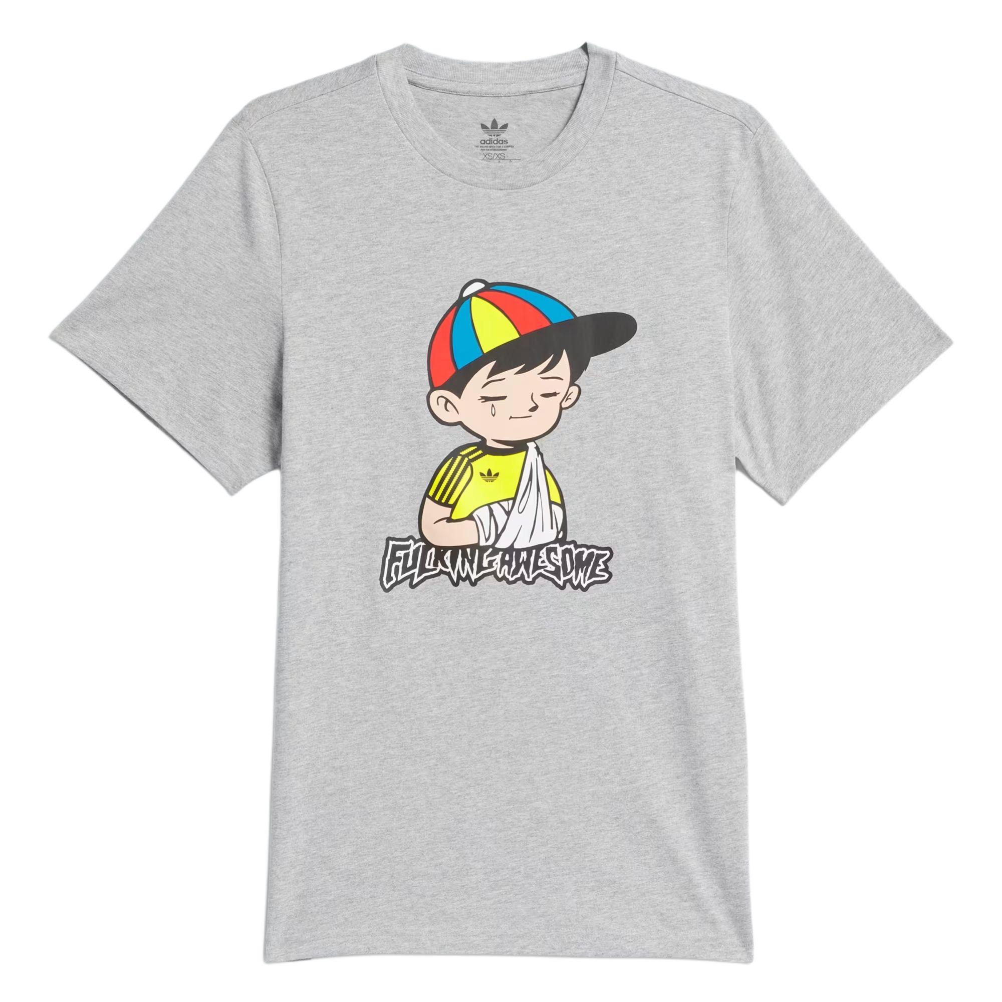 Adidas Originals Fa Want To Tee Casual Comfortable Sports Short Sleeve T-Shirt Unisex Tops Gray KB5520 XS
Adidas Originals Fa Want To Tee Casual Comfortable Sports Short Sleeve T-Shirt Unisex Tops Gray KB5520 XS