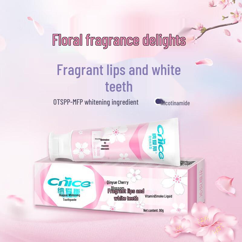 Nice & Lovely Blossom White Toothpaste
Nice & Lovely Blossom White Toothpaste