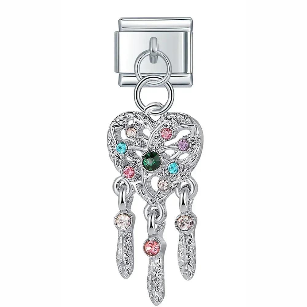 Hapiship New Heart Star Moon Unicorn Flower Owl Butterfly Lightning Italian Charm Fit 9mm Bracelet Bangle Jewelry Making DJ048
Hapiship New Heart Star Moon Unicorn Flower Owl Butterfly Lightning Italian Charm Fit 9mm Bracelet Bangle Jewelry Making DJ048