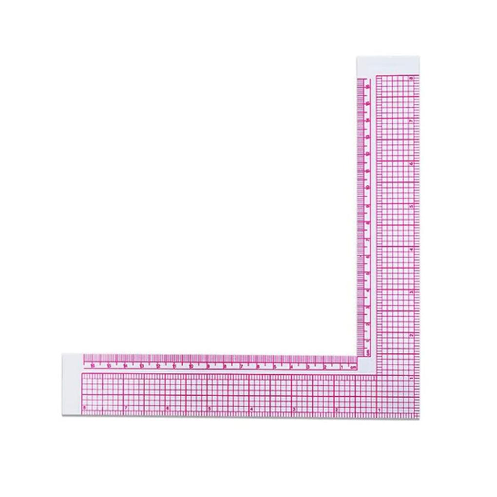 L-shaped French Curve Ruler Built-in Scale Transparent Durability Lightweight DIY Clothing Design Quilting Rulers Pattern Making
L-shaped French Curve Ruler Built-in Scale Transparent Durability Lightweight DIY Clothing Design Quilting Rulers Pattern Making