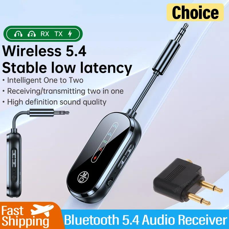 2 в 1 Bluetooth 5.4 Аудіопередавач Приймач 3,5 мм AUX Джек Літак Бездротовий адаптер Мікрофон Для ТВ Автомобільний комплект Динамік ПК Навушники NO Aircraft Adapter
2 в 1 Bluetooth 5.4 Аудіопередавач Приймач 3,5 мм AUX Джек Літак Бездротовий адаптер Мікрофон Для ТВ Автомобільний комплект Динамік ПК Навушники NO Aircraft Adapter