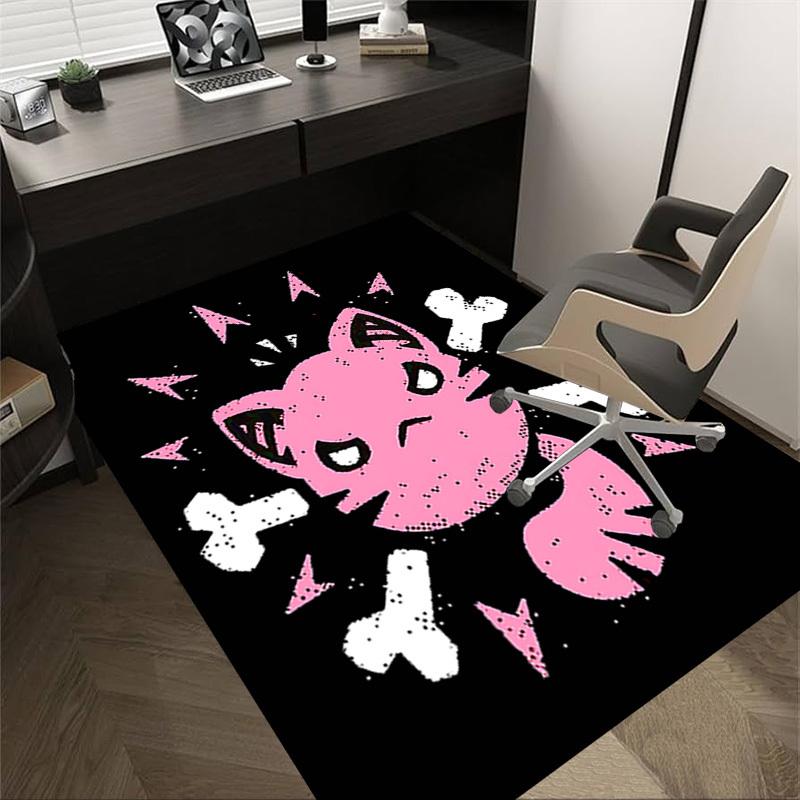 1PC Cat Skull Anti-slip carpet, suitable for Office, bedroomand playrooms. It can also be used as a sofa footrest cover-R64 60cm by 90cm
1PC Cat Skull Anti-slip carpet, suitable for Office, bedroomand playrooms. It can also be used as a sofa footrest cover-R64 60cm by 90cm