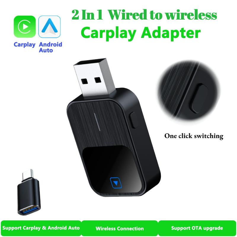 2 в 1 беспроводной адаптер Carplay беспроводной адаптер Android Auto Mini Body Smart AI Box для Volvo Benz Cadillac Jeep Lexus Buick Benz Mazda VW Kia
2 в 1 беспроводной адаптер Carplay беспроводной адаптер Android Auto Mini Body Smart AI Box для Volvo Benz Cadillac Jeep Lexus Buick Benz Mazda VW Kia