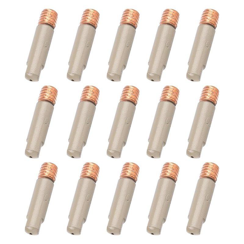 For Enhanced Welding Performance 15PC Coated MIG Welding Tips Set, 0.8Mm Anti-Spatter Nozzles
For Enhanced Welding Performance 15PC Coated MIG Welding Tips Set, 0.8Mm Anti-Spatter Nozzles