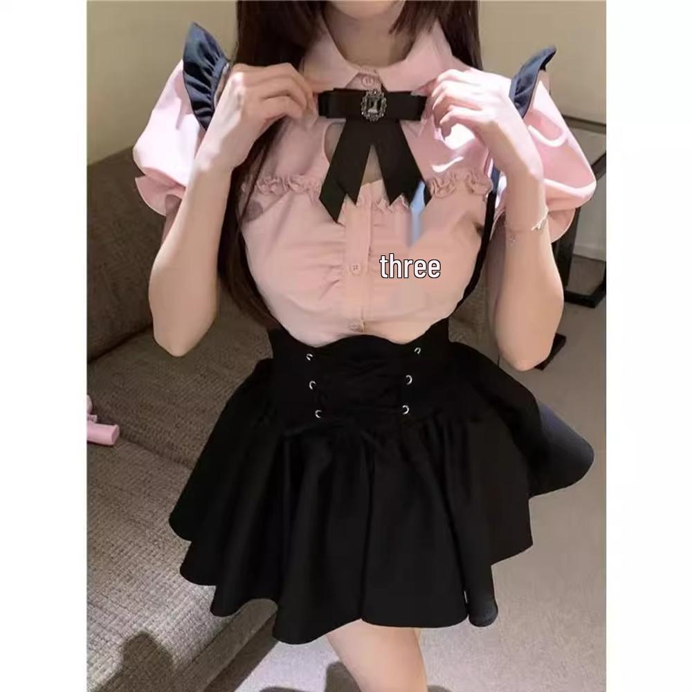 Women s Black Suspender Dress - Summer Puffy Skirt, Sweet & Spicy Miu Style L (Recommended 50-55 kg)
Women s Black Suspender Dress - Summer Puffy Skirt, Sweet & Spicy Miu Style L (Recommended 50-55 kg)