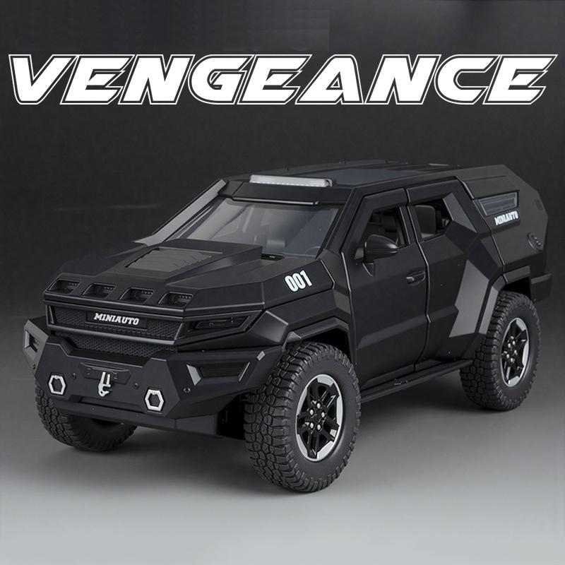 1:24 Rezvani Vengeance Armored Vehicle Alloy Die Cast Toy Car Model Sound and Light Children s Toy Collectibles Birthday gift
1:24 Rezvani Vengeance Armored Vehicle Alloy Die Cast Toy Car Model Sound and Light Children s Toy Collectibles Birthday gift