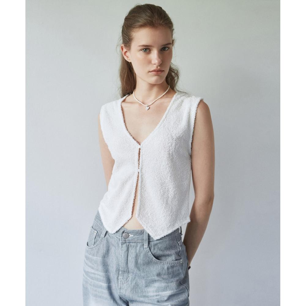 NICKNICOLE NNC SLIT BOUCLE CARDIGANIVORY
NICKNICOLE NNC SLIT BOUCLE CARDIGANIVORY