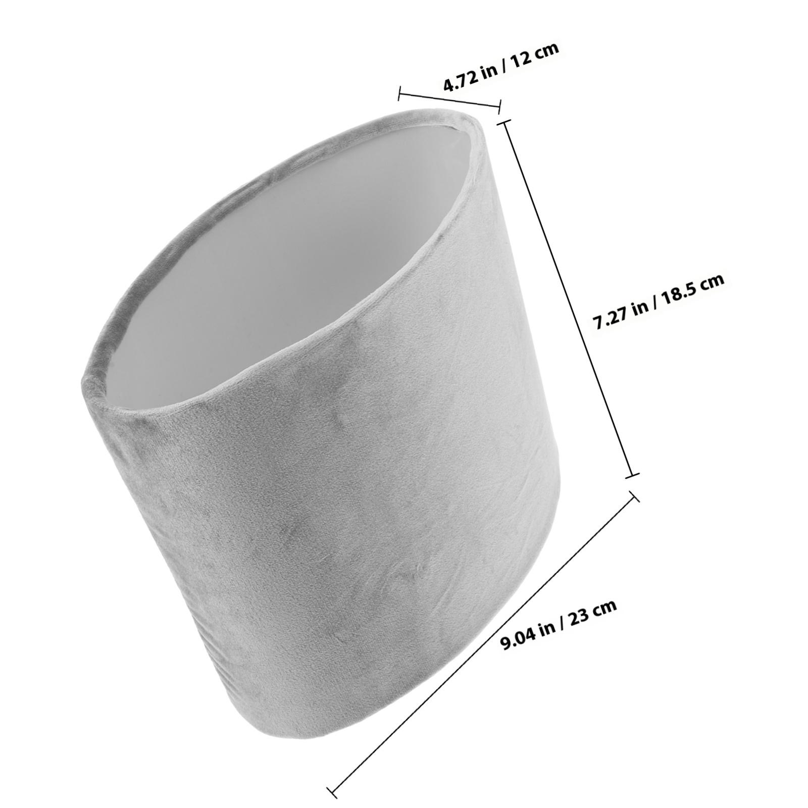 1pc Oval Cloth Lampshade Simple Decorative Light Cover For Bedroom Table Lamp Dust Protection Home Use Decor Accessory сірий
1pc Oval Cloth Lampshade Simple Decorative Light Cover For Bedroom Table Lamp Dust Protection Home Use Decor Accessory сірий