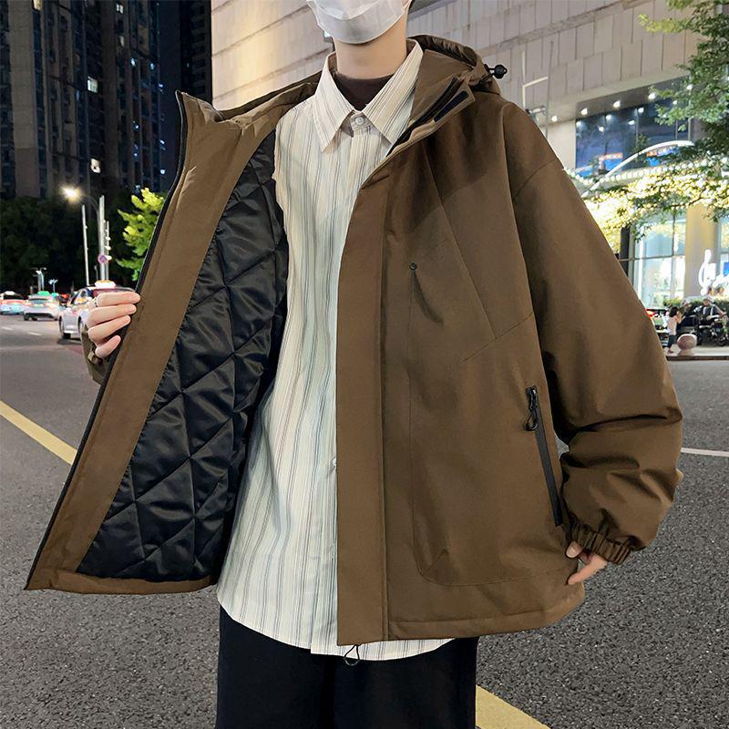 Men s Winter Hooded Cotton Jacket - Thick, Warm, Loose, Casual, Plus Size M for 90-110 jin
Men s Winter Hooded Cotton Jacket - Thick, Warm, Loose, Casual, Plus Size M for 90-110 jin